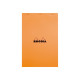 RHODIA - Bloc notes N°18 - A4 - 160 pages - petits carreaux - 80G