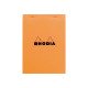 RHODIA Classic - Bloc notes - A5 - 80 pages - petits carreaux - 80G