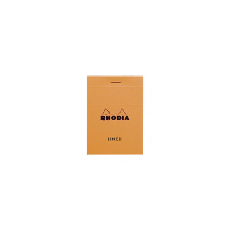 RHODIA - Bloc notes - 7,4 x 10,5 cm - 80 pages - petits carreaux - 80G
