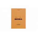 RHODIA - Bloc notes - 7,4 x 10,5 cm - 80 pages - petits carreaux - 80G