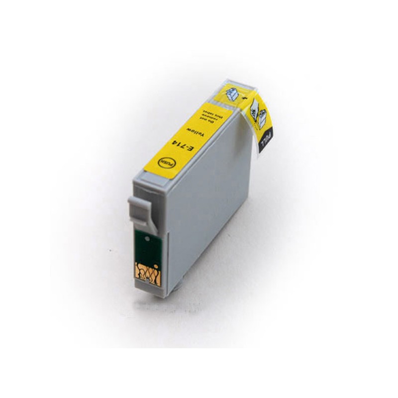 Kit cartouche rechargeable compatible jaune pour imprimante EPSON