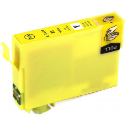 Cartouche jaune compatible  EPSON T34XL  ( Balle de Golf )