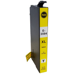 Cartouche jaune compatible  EPSON T3594XL 35XL ( Cadenas )